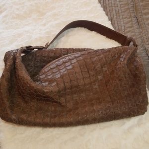 Valentina leather purse, made in Italy